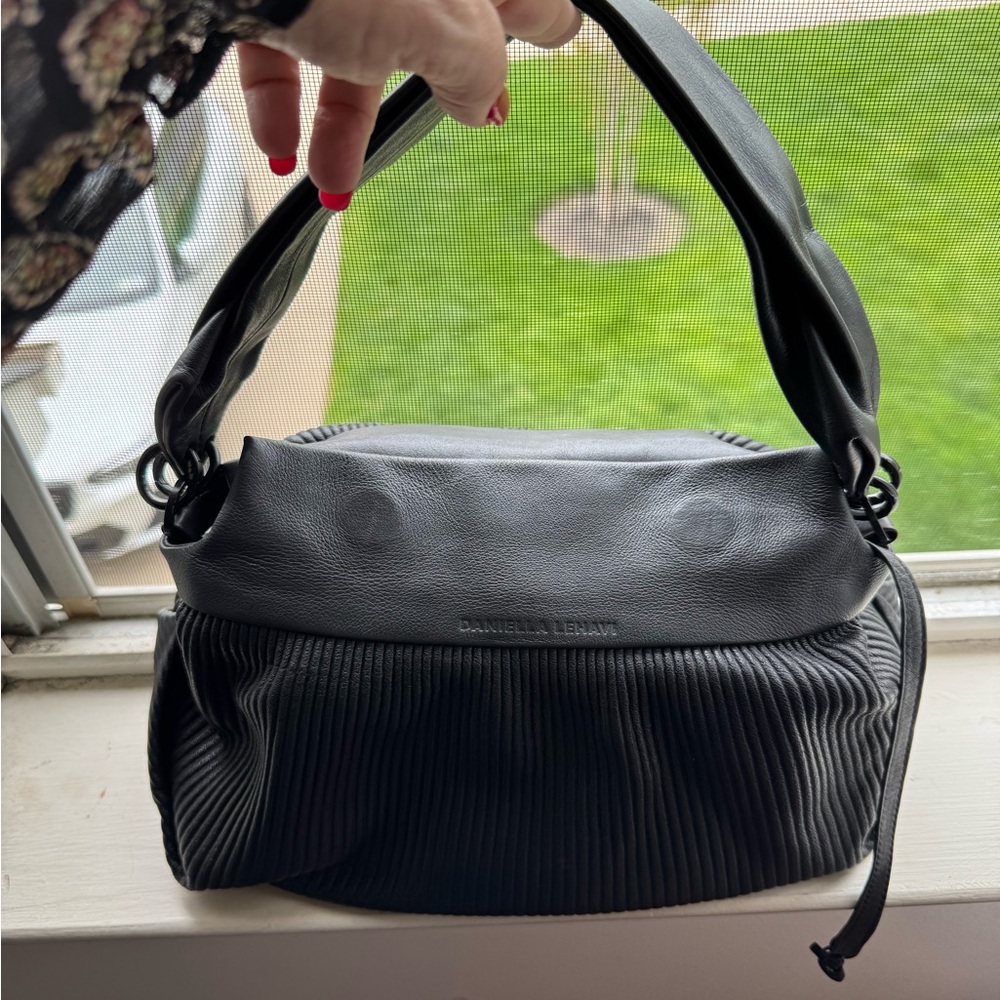 Daniella Lehavi Black Leather Shoulder Bag